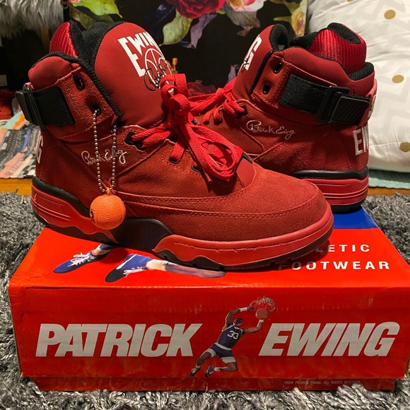 Patrick Ewing Other - Patrick Ewing Sneakers Red Suede 33 HI